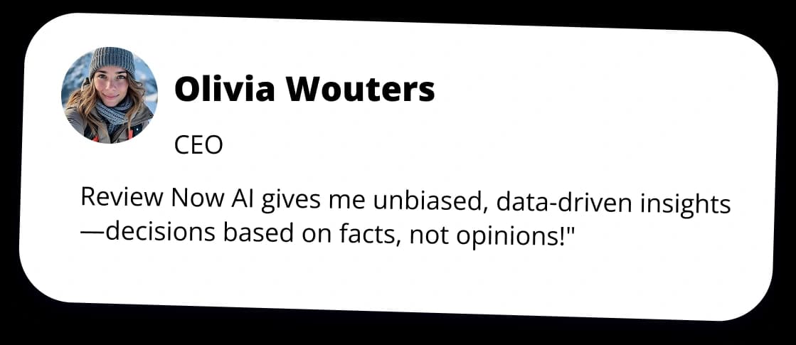 Unbiased Data-Driven Reviews